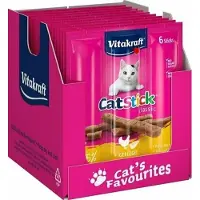 Vitakraft Cat-Stick Mini Gevogelte Met Lever - 20 st