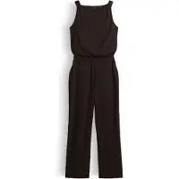 Opus Relaxed fit jumpsuit met structuurpatroon model 'Mefiza'