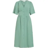 Vila Viskov Korte Mouwen Maxi-jurk 34 EU dames