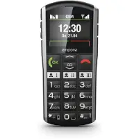 Emporia Mobiele telefoon voor ouderen - - SIMPLICITY - 2G - Scherm 5,08 cm - IP54