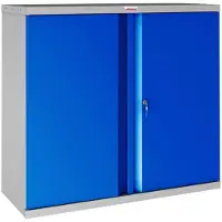 Phoenix SC Kast Staal 1 Plank Afsluitbaar 1.000 x 500 x 1.000 mm Blauw, grijs