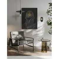 Lyora Wandlamp Royal ovaal zwart
