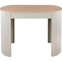 Leitmotiv Sidetable Estriado Soft Warm Grey