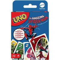 Mattel Spel UNO The Amazing Spider-Man Kaartspel Marvel