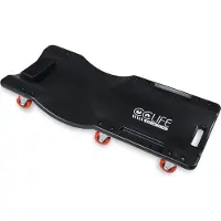 CCLIFE Monteurskar Werkplaats Bed Car Rolling Board Werkplaats Rolling Bed Montage Rolling Board, Monteurskar - Laadvermogen 180 kg met hoofdsteun 6 wielen Gereedschap laden