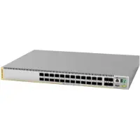 Allied Telesis AT x530-28GSX - Switch - Laag 3 - beheerd - 24 x Gigabit SFP + 4 x 1 Gigabit / 10 Gigabit SFP+ - voor montage in een rack