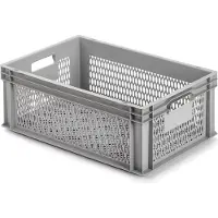 Alutec 75060 - Kunststofbox - 600x400x220 mm - Grijs