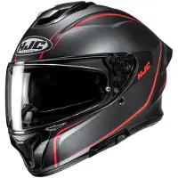 HJC C71 Quez MC1SF Integraalhelm Mat/Zwart/Rood XL