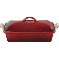 Le Creuset Ovenschaal Heritage 33cm Kersenrood