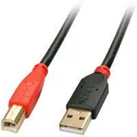 Lindy Actieve USB 2.0 verlengkabel - - 15m - Zwart - Plug &amp; Play - 480Mbit/s