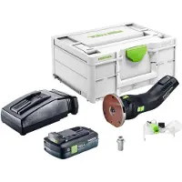 Festool OFKC 500 R3 EB-Basic accu-kantfrees 18 V 10 mm borstelloos + 1x accu 4,0 Ah + oplader + Systainer