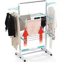 Easymaxx Droogrek - Elektrische Wastoren - 87 x 65 x 142 cm