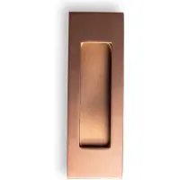 In-Door Schuifdeurkom Rechthoek 120x40mm PVD brons koper