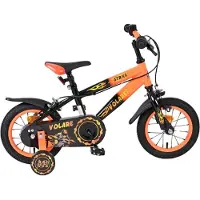 Volare Strike Kinderfiets - Jongens - 12 inch - Oranje - Twee Handremmen