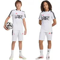 Adidas Sportbroek 'Lamine Yamal' rood / zwart / wit