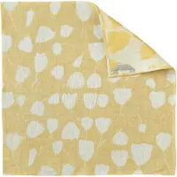 Fine Little Day Bouquet keukendoek 58x58 cm Geel-wit
