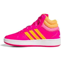 Adidas Sportschoen 'Hoops Mid Classic' lichtgrijs / wit