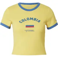 Levi's Shirt 'Colombia  Ringer Tee' azuur / geel / rood / wit
