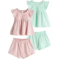 Next Nachtkledij mintgroen / pink