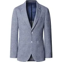 Hackett London Heren Brits blauw jasje (40/32), Katoen, Klassiek HM4400169