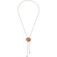 Purelei Ketting 'Shell Drop' rose-goud