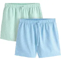 Next Pyjamabroek lichtblauw / lichtgroen / wit