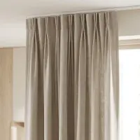 Fresh & Co Gordijnen In Between - Haken - Beige 300 x 250 cm / Haken