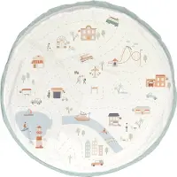 Play & Go Speelmat - 140 cm - 2-in-1 - City - - OneSize - Speelmaten