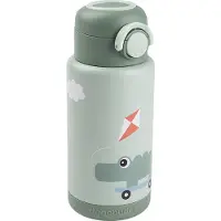 Done by Deer Thermo Fles - Playground - Groen - 340 ml
