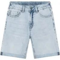 Indian blue jeans Jongens Jeans Long Denim Short Light Jeans - Lichtblauw - Maat 146