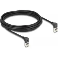 DeLOCK 80284 netwerkkabel Zwart 5 m Cat6a S/FTP (S-STP)