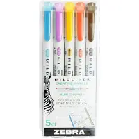 Zebra Mildliner 5-pack Warm