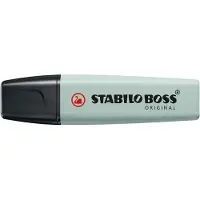Stabilo Markeerstift BOSS Original NatureCOLORS, wigvormige punt, lichtecht, sneldrogend, groene aarde, 10 stuks