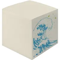 Herlitz notitieblok GREENline, 90 x 90 mm, grijs, 80 g/m²