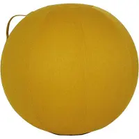 Alba Ergoball Ergonomische zitbal Stof Mosterd 120 kg MHBALL J 65 mm x 65 mm