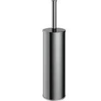Hotbath Cobber CBA12 Toiletborstelhouder Vrijstaand Zwart Chroom - Messing - Accessoires, Toilet accessoires, Toiletborstelhouders - 8718924078150