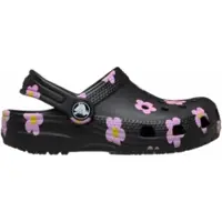 Crocs Klomp Toddler Classic Flower Clog Black-Schoenmaat 19 - 20