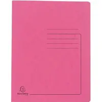 Exacompta Snelhechter 39987E A4 Gewafeld karton 27,2 (B) x 0,2 (D) x 31,8 (H) cm Roze Pak van 25