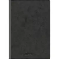 Brunnen Schrijfblok A5 Gelinieerd Softcover Soepele kaft Zwart Niet geperforeerd 192 Pagina's 96 Vellen