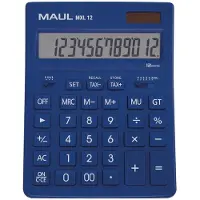 MAUL MXL 12 Tischrechner Hellblau Display (Stellen): 12 batteriebetrieben, solar