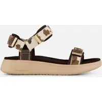 Woden Sandaal 'Line' beige / bruin