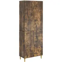 vidaXL Kast Set 2 st Bewerkt hout