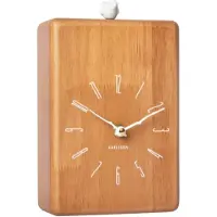 Karlsson Rama Cuckoo Wandklok | Met Koekoeksklok | 14x20x6cm | Dark hout