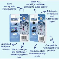 Epson 27XXL (T2791) - Inktcartridge / Zwart / Extra Hoge Capaciteit