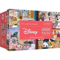 Trefl Prime - Legpuzzel - 6000 Stukjes - Disney Sprookjesboek - Onregelmatige Vormen