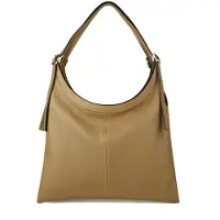 Giulia Handtas Licht Taupe