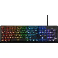The G-Lab Bedraad Mechanisch Gaming toetsenbord Franse Azerty Keyz Platinium Zwart