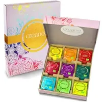 Creano Bio Kruidenthee Mix Cadeauset "ORGANIC HERBAL TEA", 45 Bio theezakjes in 9 verschillende soorten, 90g *¹