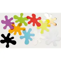 TickiT Regenboog 'splat' vormen