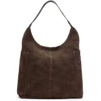 Manfield Bruine suède shopper | Maat Onesize